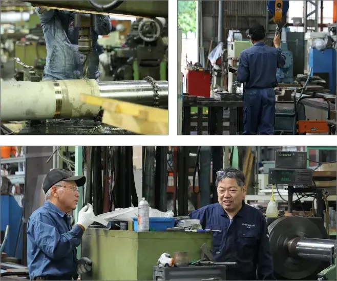 働いている様子